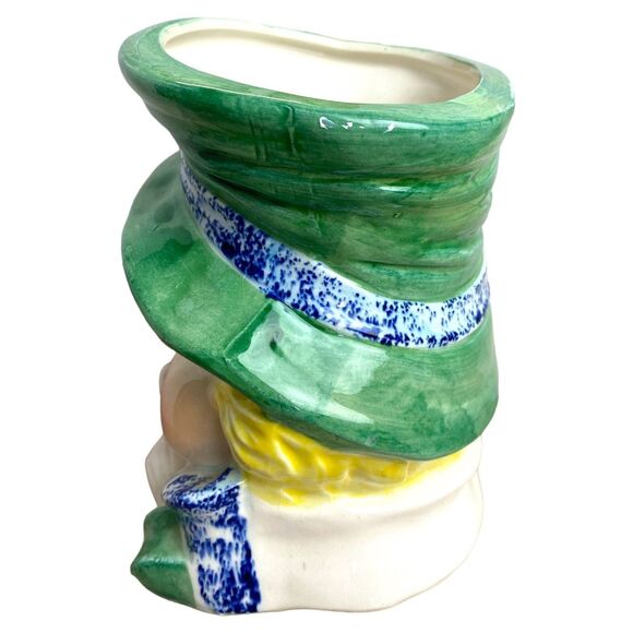 VTG 1958 Napco C3321 Clown Head Vase Planter MCM Japan Ceramic 5.5" Figurine - Picture 8 of 9